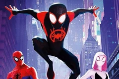 Cảnh trong phim 'Spider-Man: Into the Spider-Verse'. (Nguồn: nerdist.com)
