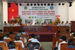 Quang cảnh diễn đàn. (Ảnh: Duy Khương/TTXVN)