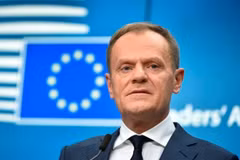 Chủ tịch Hội đồng châu Âu Donald Tusk. (Nguồn: Getty Images)