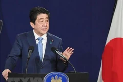 Thủ tướng Nhật Bản Shinzo Abe. (Nguồn: Kyodo/TTXVN)