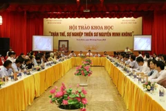 Quang cảnh hội thảo. (Ảnh: Ninh Đức Phương/TTXVN)