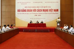 Quang cảnh hội thảo. (Ảnh: Văn Điệp/TTXVN)