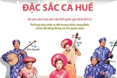 [Infographics] Nghệ thuật Ca Huế - Di sản Văn hóa Phi vật thể Quốc gia