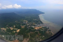 Một góc huyện đảo Phú Quốc. 