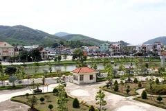 Một góc thị trấn Mađaguôi. (Nguồn: lamdong.gov.vn)