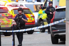 Cảnh sát Anh. (Ảnh: THX/TTXVN)