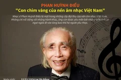 [Infographics] Phan Huỳnh Điểu - 'Con chim vàng' của âm nhạc Việt Nam