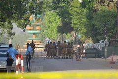 Hiện trường một vụ tấn công ở Burkina Faso. (Nguồn: AFP/TTXVN)