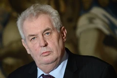 Tổng thống Cộng hòa Czech Milos Zeman. (Nguồn: AFP/TTXVN)