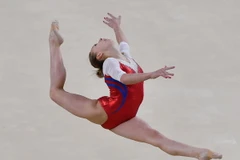 Một vận động viên Nga luyện tập trước thềm Olympic tại Rio de Janeiro, Brazil. (Nguồn: AFP/TTXVN) 