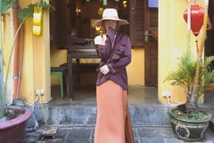 Đầm maix luôn là một trong những item được Yến Nhi thường xuyên trưng dụng.