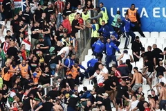 Hiện trường vụ ẩu đả. (Nguồn: theguardian.com)