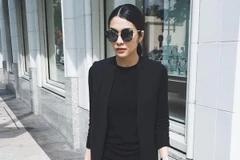  Tăng Thanh Hà ghi điểm nhờ phong cách menswear