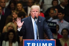 Ông Donald Trump phát biểu trong một chiến dịch vận động tranh cử ở Anaheim, California, Mỹ. (Nguồn: AFP/TTXVN)