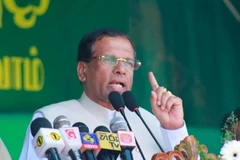 Tổng thống Sri Lanka Maithripala Sirisena. (Nguồn: newsfirst.lk)