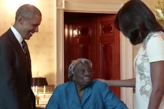 Tổng thống Mỹ mời cụ bà 106 tuổi khiêu vũ ở Nhà Trắng