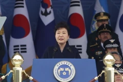 Tổng thống Hàn Quốc Park Geun-hye. (Nguồn: AFP/TTXVN)