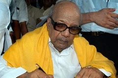 Chủ tịch DMK Karunanidhi. (Nguồn: Internet)