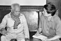 Lão tướng Y Blốc Eban (Nguồn: Báo Tin tức)