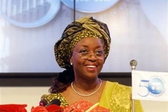 Bộ trưởng Dầu khí Nigeria, bà Diezani Alison-Madueke. (Nguồn: AP)