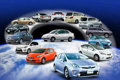 Các mẫu xe hybrid của Toyota.