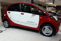 Một mẫu xe điện của Mitsubishi. (Nguồn: AP)