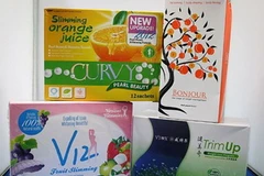 Các sản phẩm đồ uống giảm cân có chứa thành phần độc hại. (Nguồn: Channel NewsAsia) 