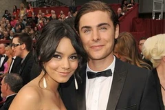 Zac Efron và bạn gái Vanessa Hudgens. (Nguồn: Internet)