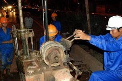 Ngành công nghiệp-xây dựng đóng góp tới 4,7% vào mức tăng chung. (Ảnh: Trọng Đạt/TTXVN)