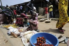 Một góc chợ ở Abidjan. (Nguồn: Internet)