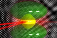 Xung lazer đang đưa electron vào trạng thái xếp chồng. (Nguồn: Internet)