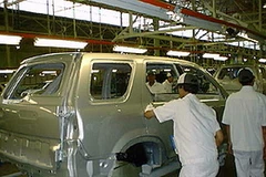 Một dây chuyền lắp ráp xe của Honda ở Malaysia. (Nguồn: Internet)