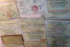 Xuất hiện tội phạm cầm ôtô, xe máy bằng giấy tờ giả 