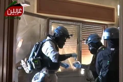 Các chuyên gia vũ khí Liên hợp quốc điều tra tại địa điểm được cho là đã xảy ra vụ tấn công bằng khí độc tại Ghouta, ngoại ô Damascus. (Nguồn: AFP/TTXVN)