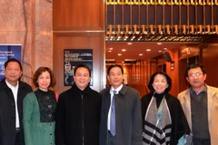 Đoàn Việt Nam tham dự kỳ họp. (Ảnh: Thanh Hoa-Thanh Hải/Vietnam+)