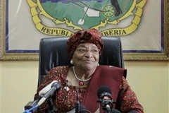 Đương kim Tổng thống Liberia Ellen Johnson Sirleaf. (Nguồn: AP)