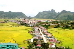 Một góc thị trấn Sìn Hồ. (Nguồn: Internet)