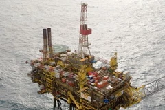 Dàn khoan Gannet Alpha. (Nguồn: Reuters)