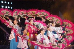 Một điệu múa dân tộc của Hàn Quốc. (Nguồn: Internet)