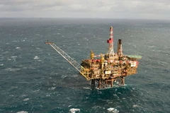 Khai thác dầu khí tại Biển Bắc. (Nguồn: Reuters)