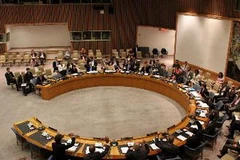 Toàn cảnh cuộc họp Hội đồng Bảo an Liên hợp quốc ở New York. (Nguồn: THX/TTXVN)