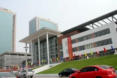 Công trình Trường trung học phổ thông chuyên Hà Nội-Amsterdam dành giải nhất Giải thưởng Kiến trúc Quốc gia 2010. (Nguồn: Internet)