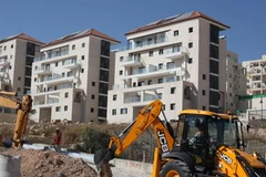 Một dự án nhà định cư tại khu vực Đông Jerusalem. (Nguồn: AFP/TTXVN)