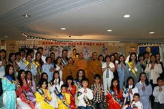 Đại lễ Phật Đản tại thành phố Dresden. (Ảnh: Thanh Hải/Vietnam+)