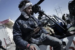 Một tay súng tại thành phố Brega. (Nguồn: Getty Images)