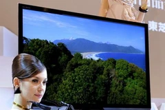 Một mẫu tivi LCD 3D của Toshiba. (Nguồn: Getty Images)