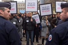 Người dân biểu tình phản đối Giáo phái Scientology. (Nguồn: Internet)