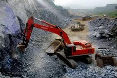 Khai thác quặng tại Công ty Apatit Việt Nam. (Nguồn: Internet)