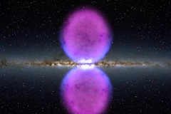 Hình ảnh về thiên hà được chụp qua kính viễn vọng không gian Fermi Gamma-ray. (Nguồn: NASA)