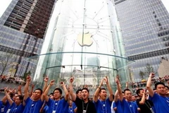 Cửa hàng của Apple tại Thượng Hải. (Nguồn: Reuters)